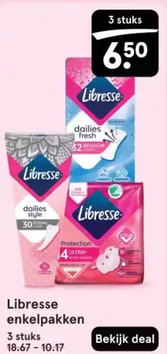 Etos Libresse enkelpakken aanbieding