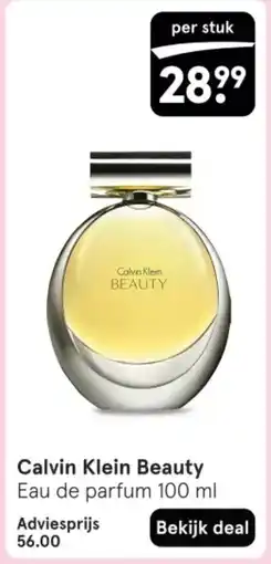 Etos Calvin Klein Beauty aanbieding