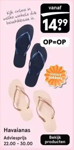 Etos Havaianas aanbieding