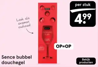 Etos Sence bubbel douchegel aanbieding