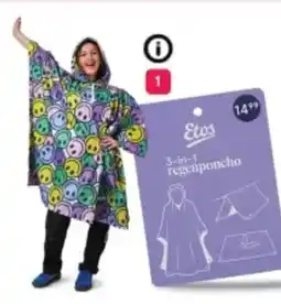 Etos 3 in 1 regenponcho smile aanbieding