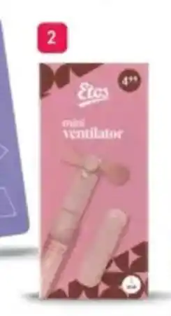 Etos Mini ventilator aanbieding