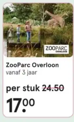 Etos ZooParc Overloon aanbieding