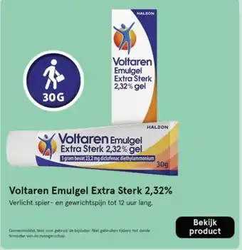 Etos Voltaren Emulgel Extra Sterk 2,32% aanbieding