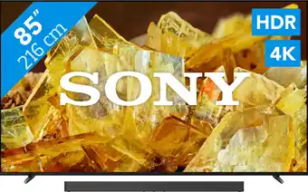 Coolblue Sony XR-85X90L (2023) + Soundbar aanbieding