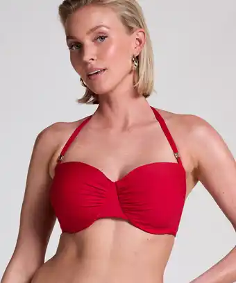Hunkemoller Hunkemöller Bikinitop Luna Rood aanbieding