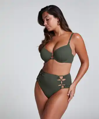 Hunkemoller Hunkemöller Rio Bikinibroekje Holbox Groen aanbieding