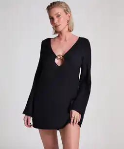 Hunkemoller Hunkemöller Strandjurk Zwart aanbieding