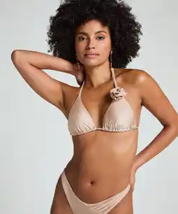 Hunkemoller Hunkemöller Bikinitopje Lima Beige aanbieding