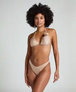 Hunkemoller Hunkemöller Bikinibroekje Lima Beige aanbieding