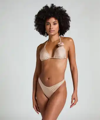 Hunkemoller Hunkemöller Bikinibroekje Lima Beige aanbieding