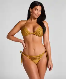 Hunkemoller Hunkemöller Cheeky bikinibroekje Boho Geel aanbieding