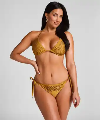 Hunkemoller Hunkemöller Cheeky bikinibroekje Boho Geel aanbieding