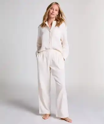 Hunkemoller Hunkemöller Mousseline Broek Wit aanbieding
