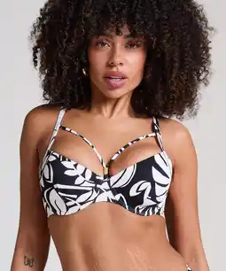 Hunkemoller Hunkemöller Bikinitop Mauritius Zwart aanbieding