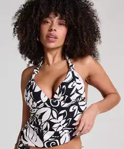Hunkemoller Hunkemöller Tankini Mauritius Zwart aanbieding