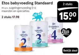 Etos Etos babyvoeding Standaard aanbieding