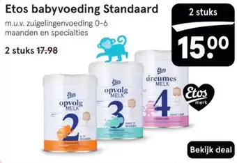 Etos Etos babyvoeding Standaard aanbieding