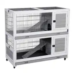 Zooplus TIAKI konijnenverblijf voor binnen 116x 54x 107cm klein dier aanbieding