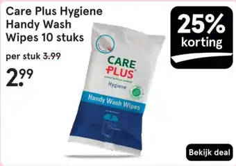 Etos Care Plus Hygiene Handy Wash Wipes aanbieding