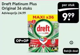 Etos Dreft Platinum Plus Original aanbieding