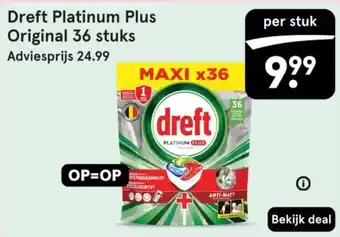 Etos Dreft Platinum Plus Original aanbieding
