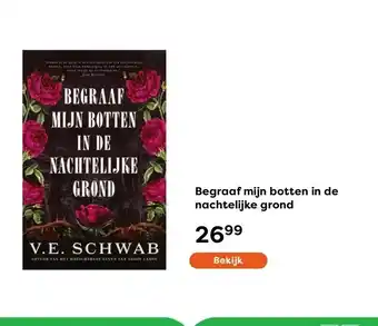 The Read Shop Begraaf mijn botten in de nachtelijke grond aanbieding