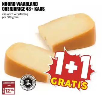 MCD Supermarkt NOORD WAARLAND OVERJARIGE 48+ KAAS aanbieding