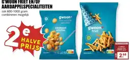 MCD Supermarkt G'WOON FRIET EN/OF AARDAPPELSPECIALITEITEN aanbieding