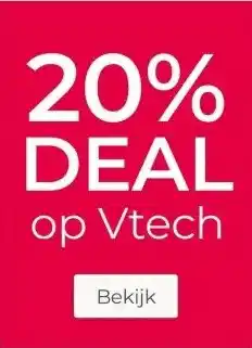 Prenatal 20% DEAL op Vtech aanbieding