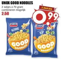 MCD Supermarkt UNOX GOOD NOODLES aanbieding