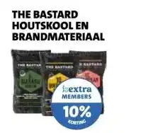 Intratuin THE BASTARD HOUTSKOOL EN BRANDMATERIAAL aanbieding