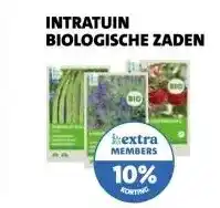 Intratuin INTRATUIN BIOLOGISCHE ZADEN aanbieding