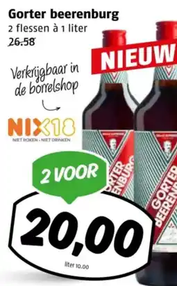 Poiesz Gorter beerenburg aanbieding