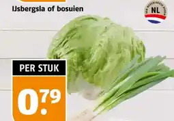Poiesz IJsbergsla of bosuien aanbieding