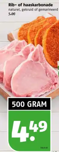 Poiesz Rib of haaskarbonade aanbieding
