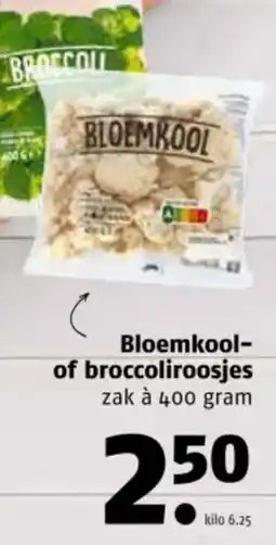 Poiesz Bloemkool of broccoliroosjes aanbieding