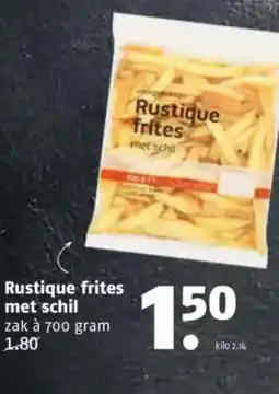 Poiesz Rustique frites met schi aanbieding
