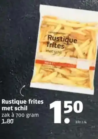 Poiesz Rustique frites met schi aanbieding