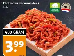 Poiesz Flinterdun shoarmavlees aanbieding