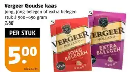 Poiesz Vergeer Goudse kaas aanbieding