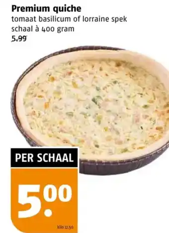 Poiesz Premium quiche aanbieding