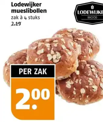 Poiesz Lodewijker mueslibollen aanbieding