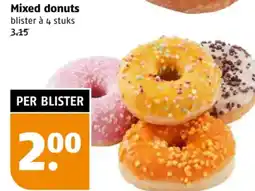 Poiesz Mixed donuts aanbieding