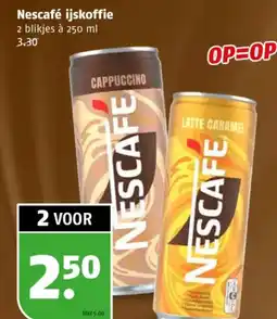 Poiesz Nescafé ijskoffie aanbieding