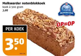 Poiesz Molkwarder notenblokkoek aanbieding