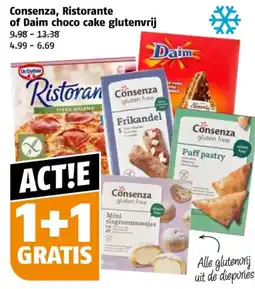 Poiesz Consenza, Ristorante of Daim choco cake glutenvrij aanbieding