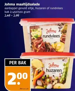 Poiesz Johma maaltijdsalade aanbieding