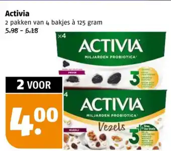 Poiesz Activia aanbieding