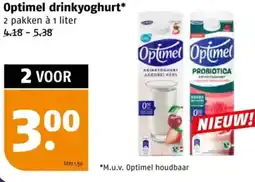 Poiesz Optimel drinkyoghurt aanbieding